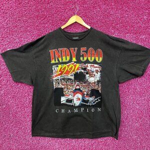 1991 Indy 500 Champion Rick Mears T-Shirt 2XL
